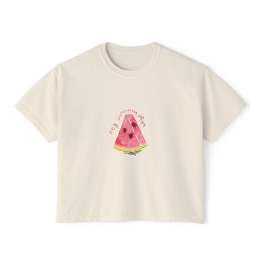 Watermelon Man Boxy Crop