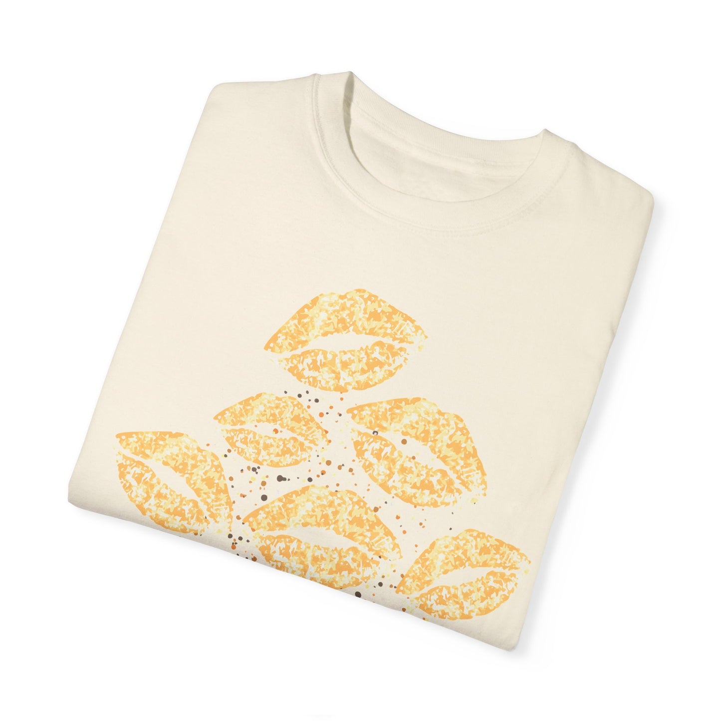 Gold Smooches Summer Boxy Tee