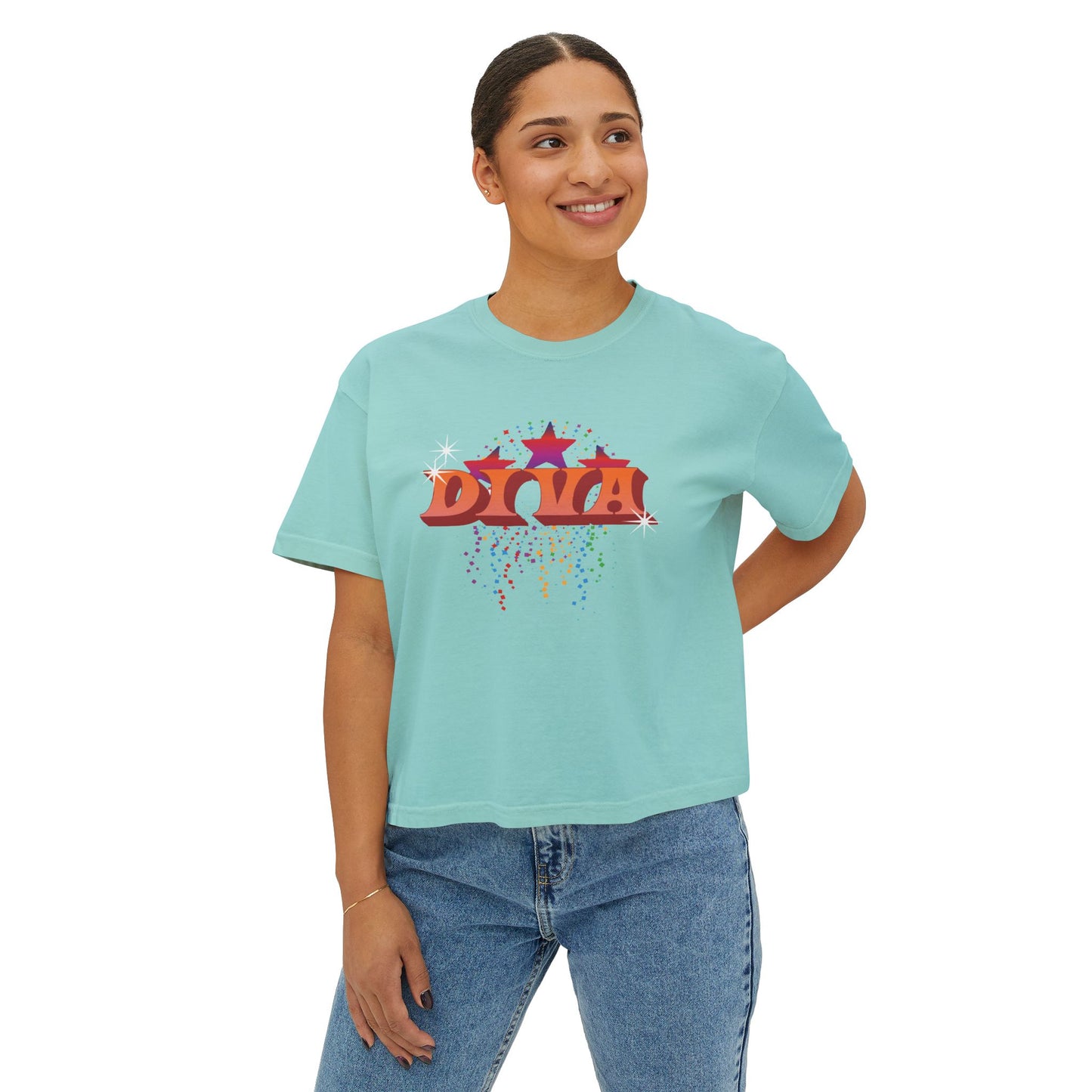Diva Boxy Crop