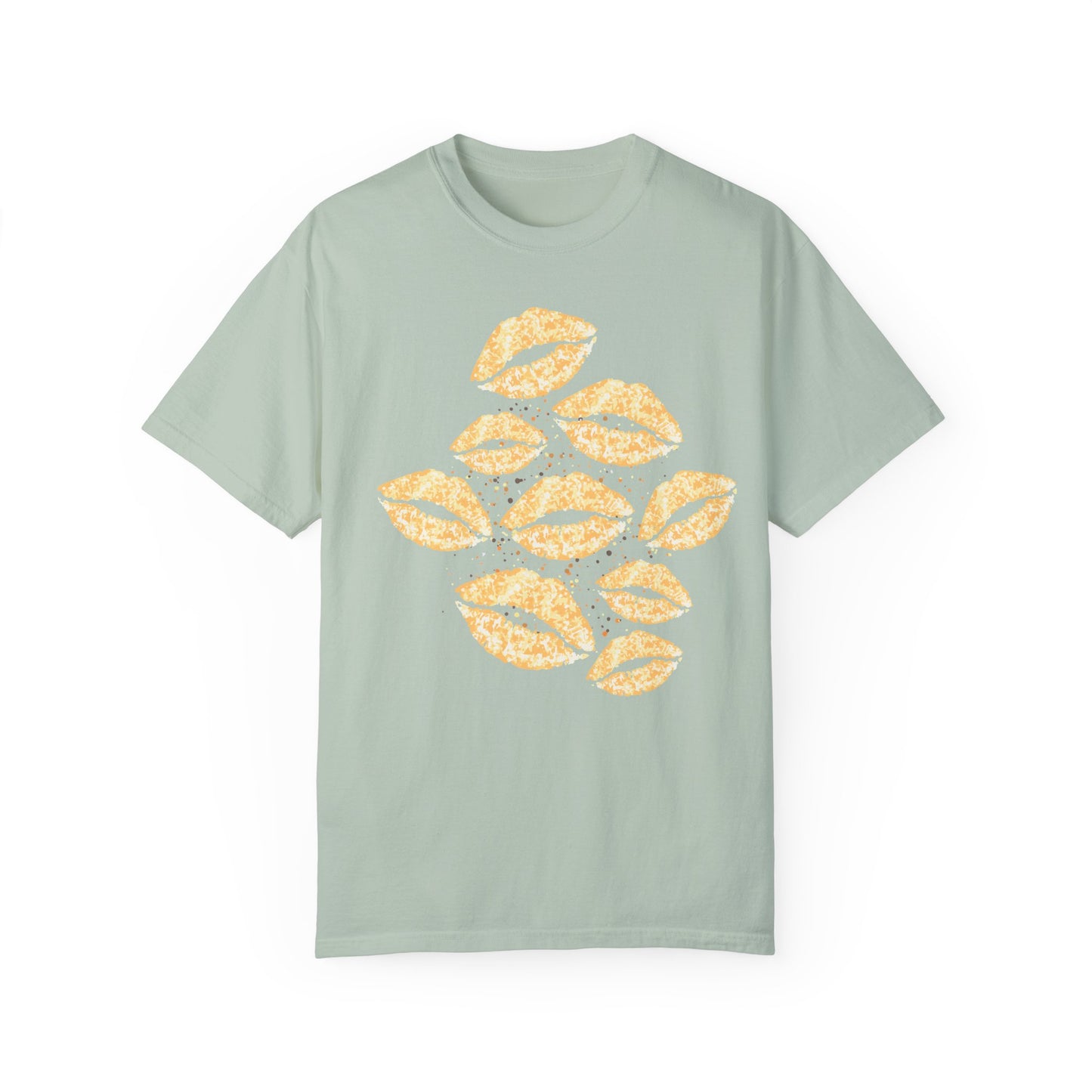 Gold Smooches Summer Boxy Tee