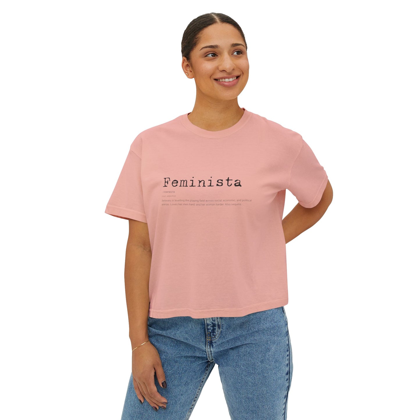 Feminista Boxy Crop