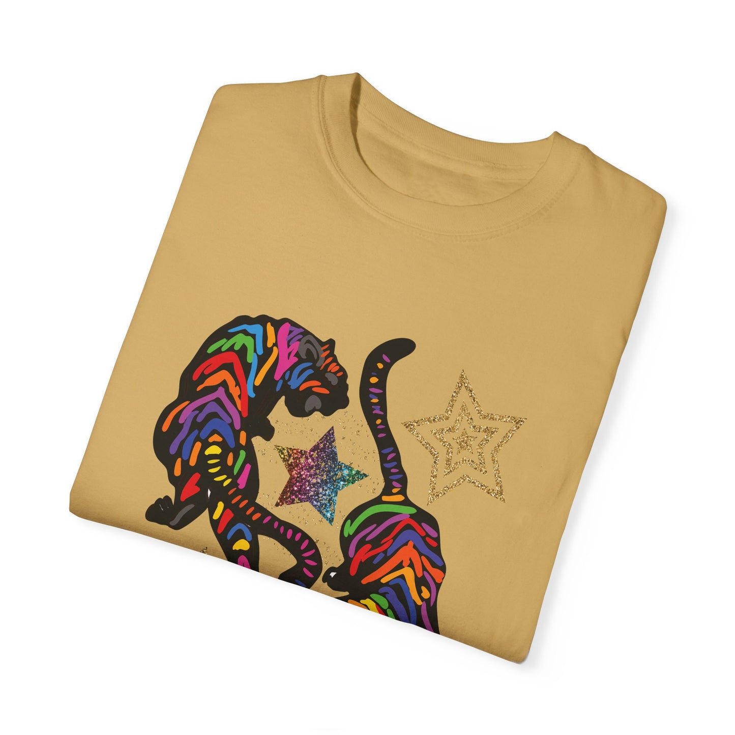 Rainbow Tiger Summer Boxy Tee