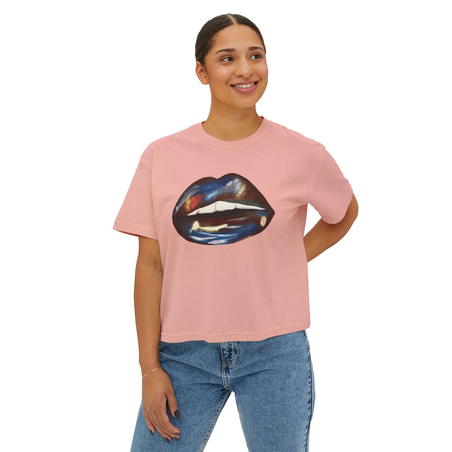Candy Kiss Boxy Crop