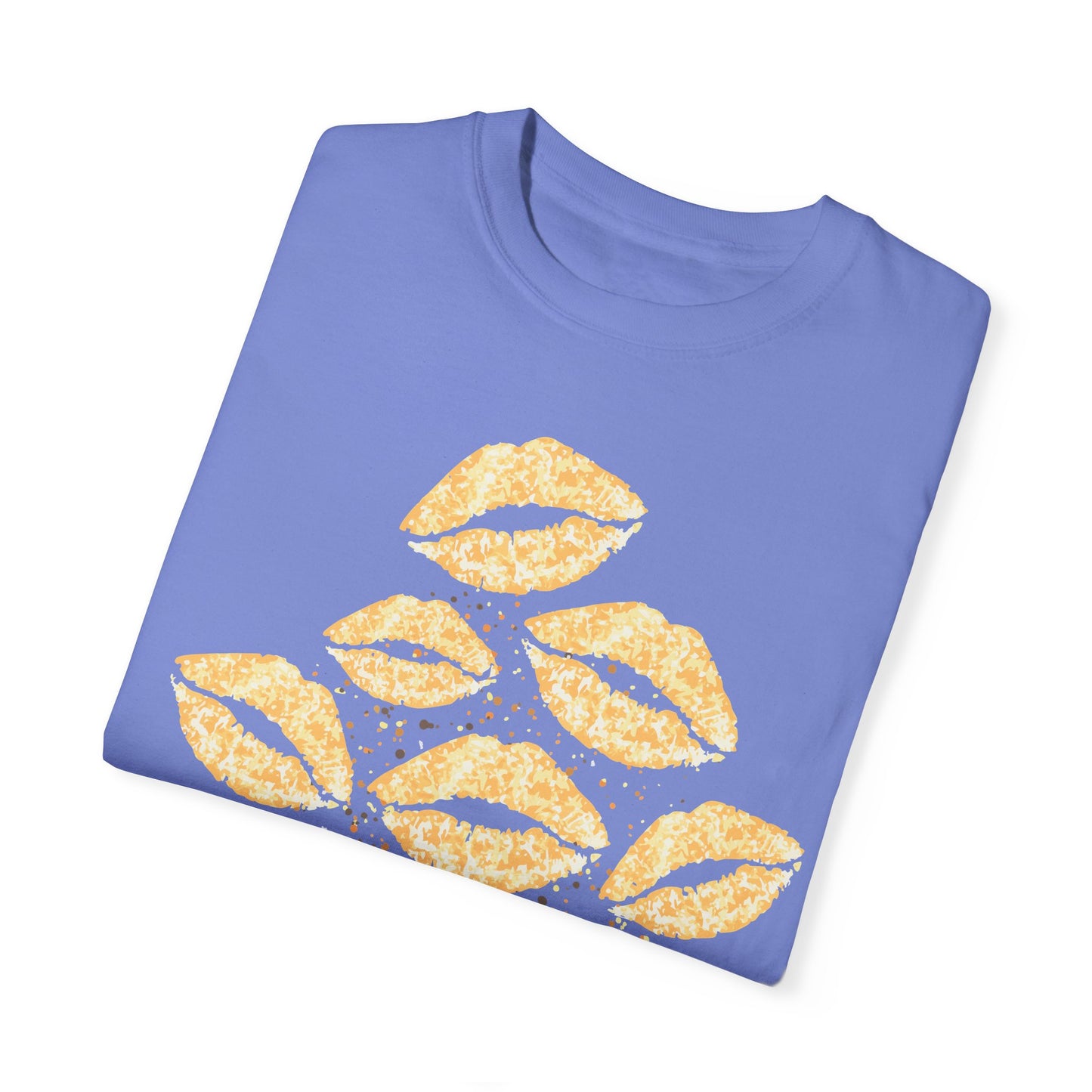 Gold Smooches Summer Boxy Tee