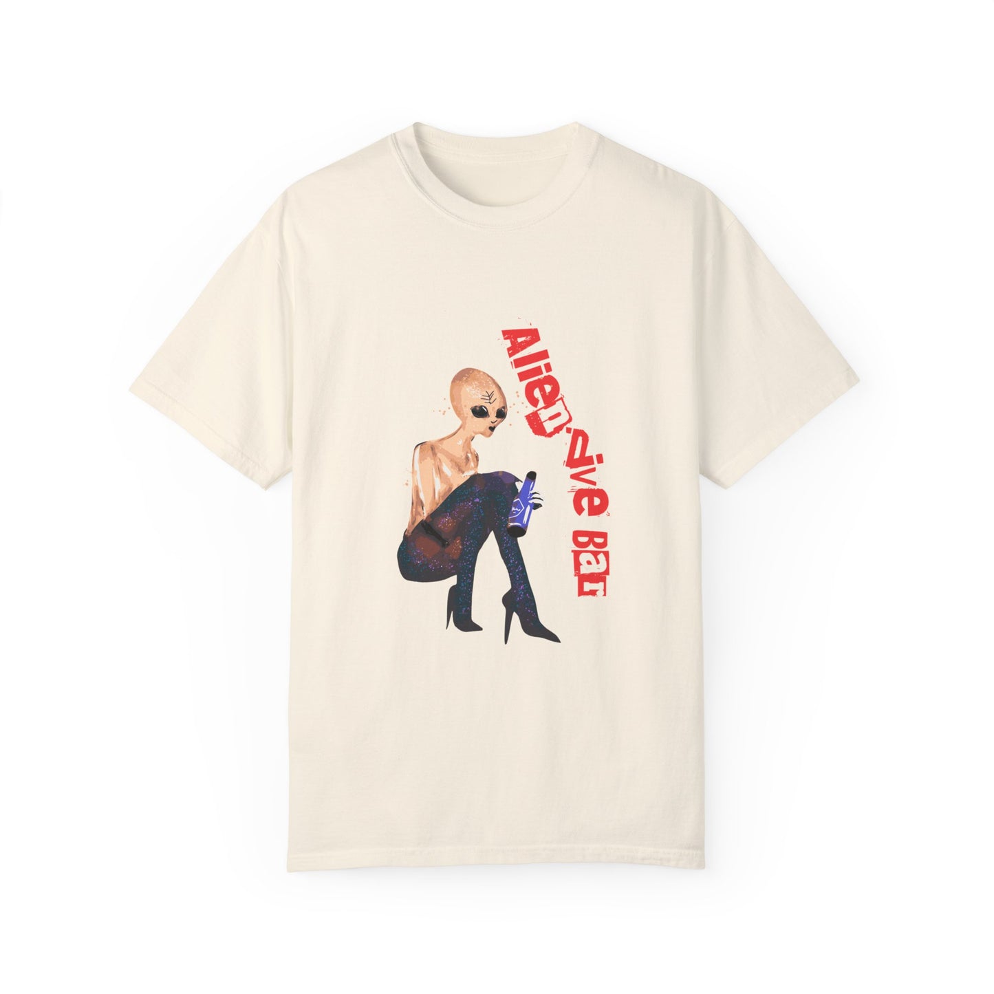 Alien Dive Bar Boxy Tee
