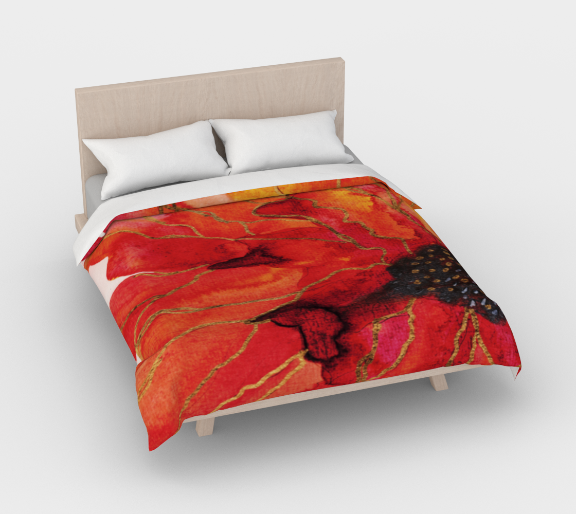 Burnt Duvet Cover