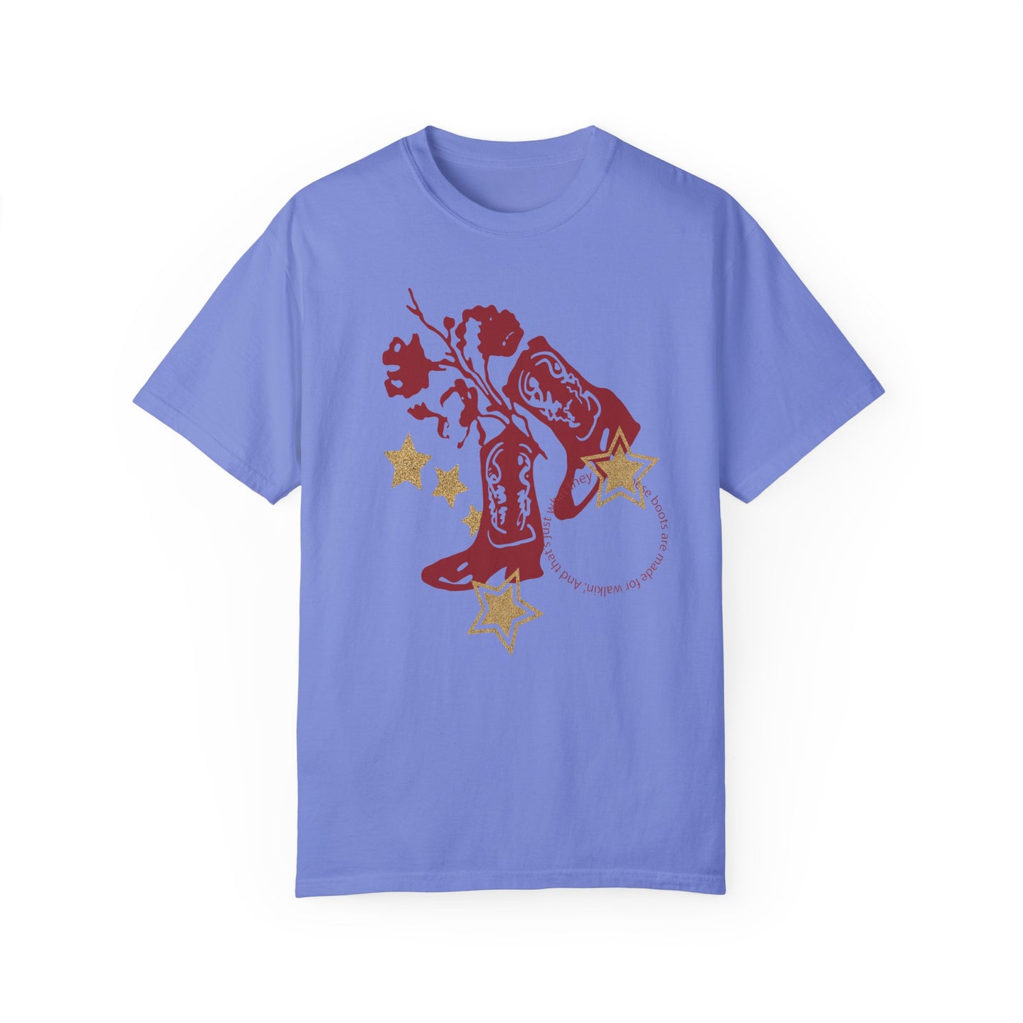 Red Boots Summer Boxy Tee