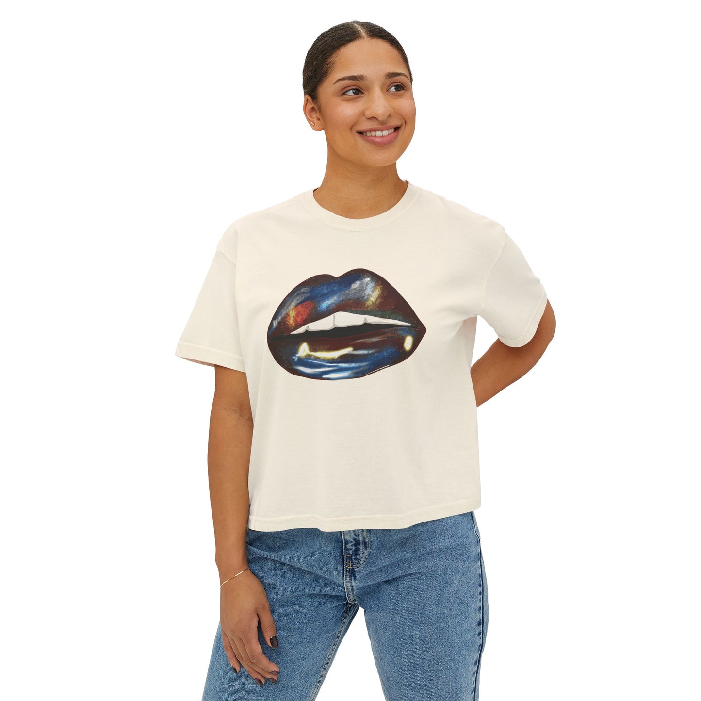 Candy Kiss Boxy Crop