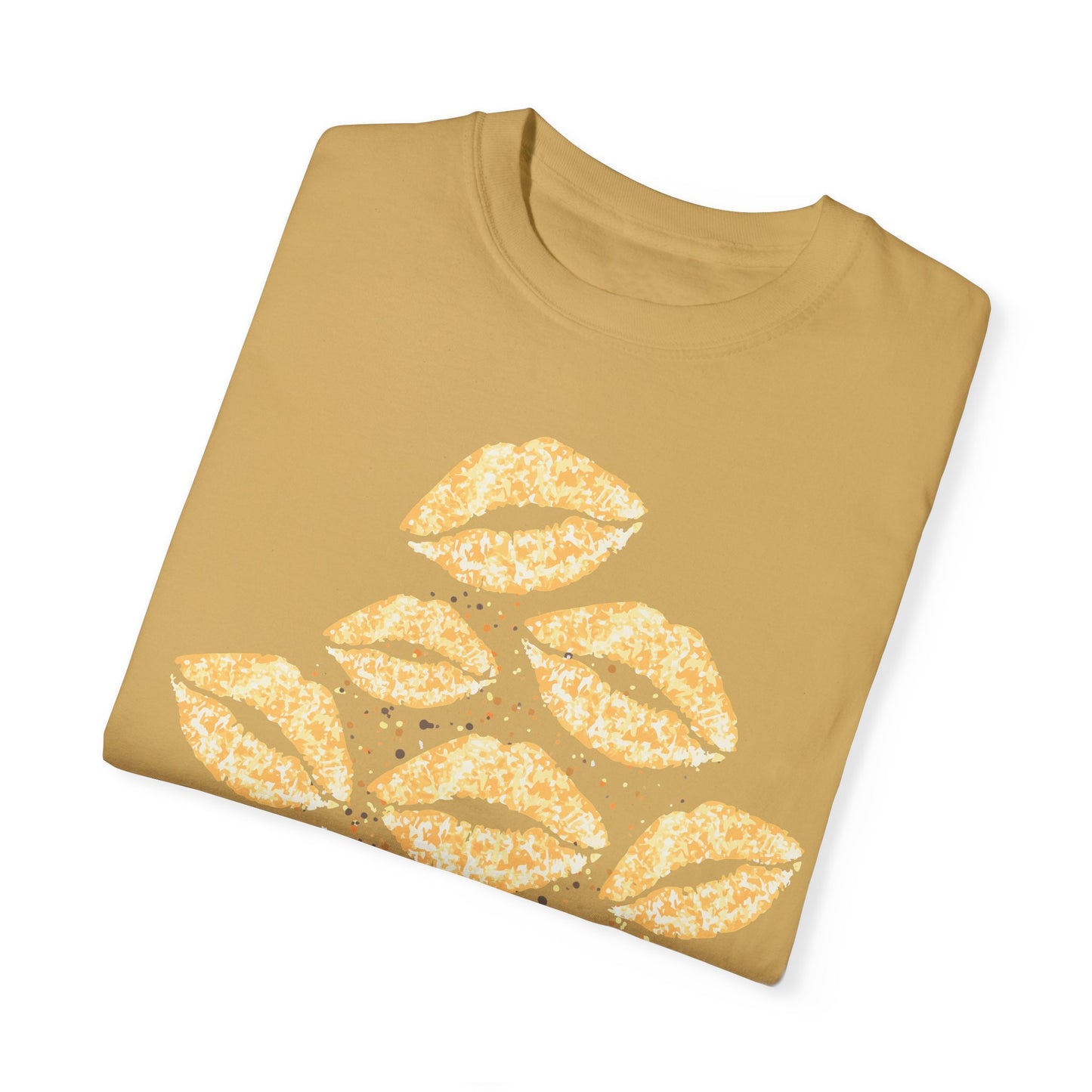 Gold Smooches Summer Boxy Tee