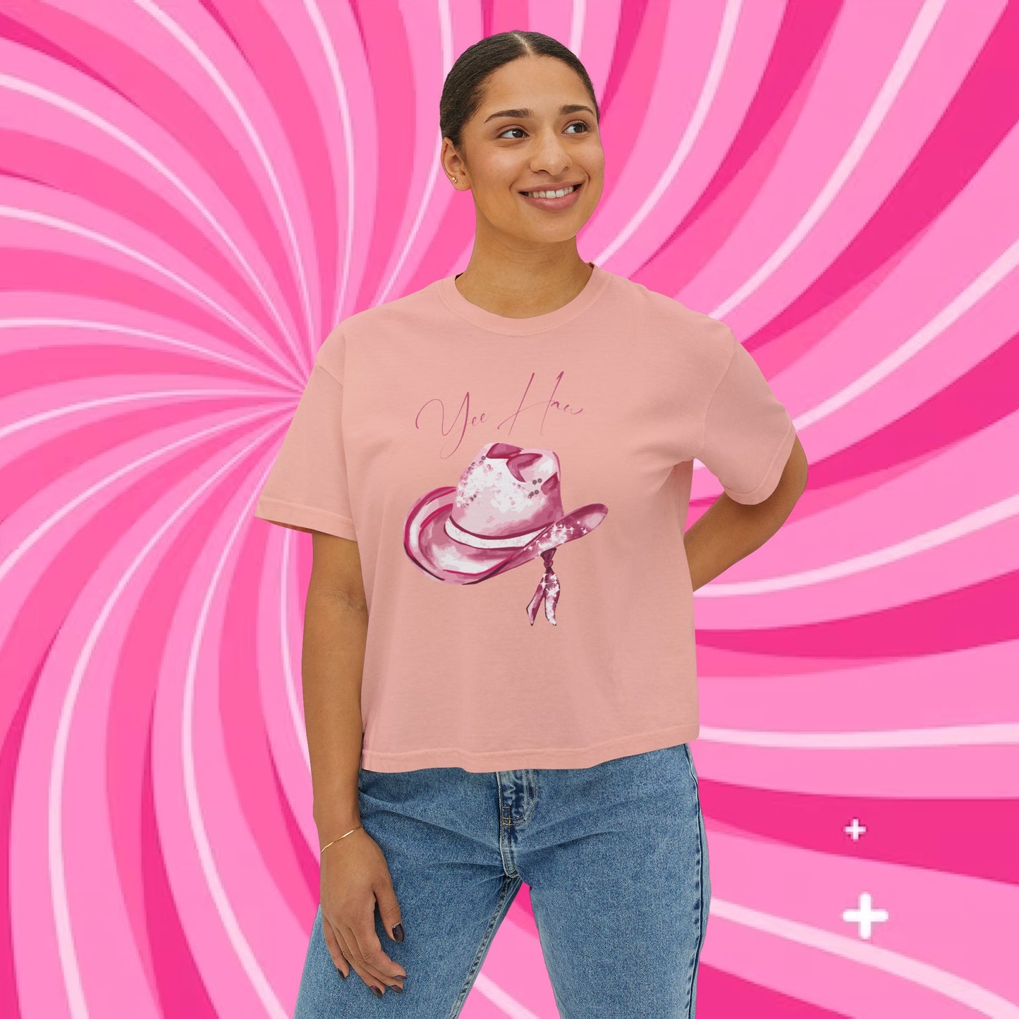 Yee Haw Boxy Crop
