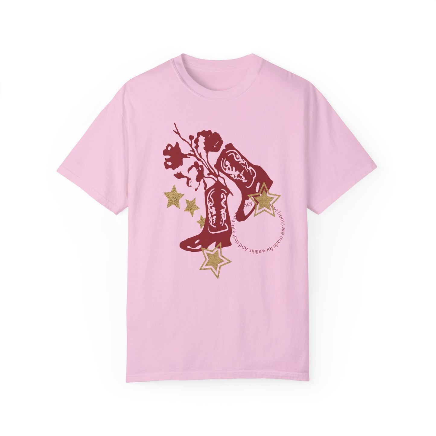 Red Boots Summer Boxy Tee