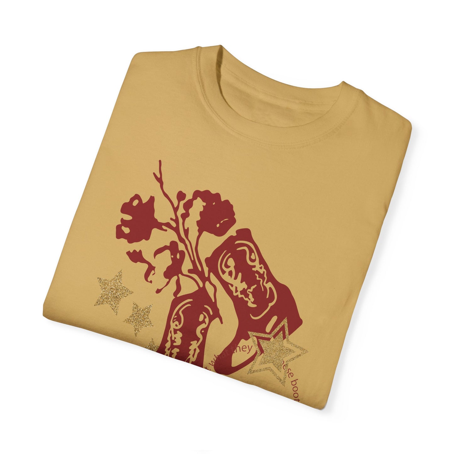 Red Boots Summer Boxy Tee