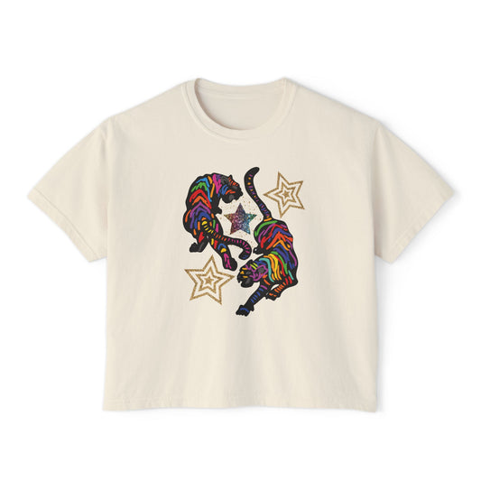 Rainbow Tiger Boxy Crop