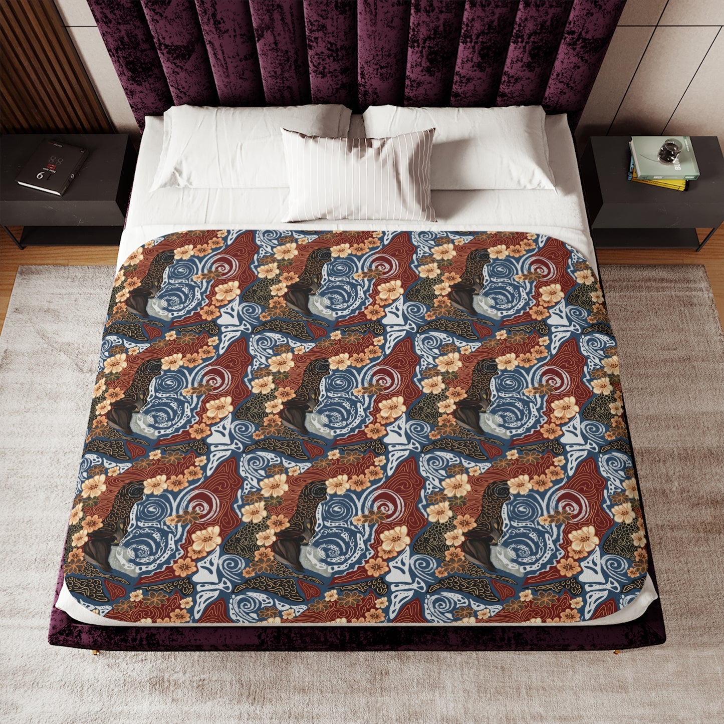 Ripple Sherpa Blanket