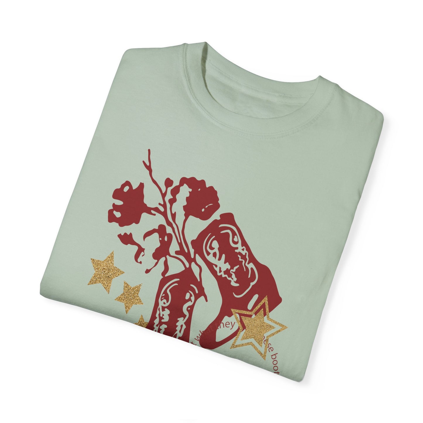 Red Boots Summer Boxy Tee