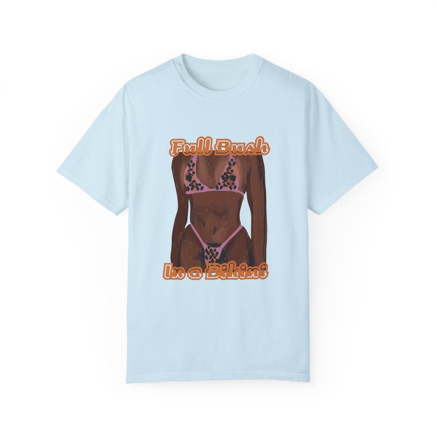 Leopard Bush Summer Boxy Tee