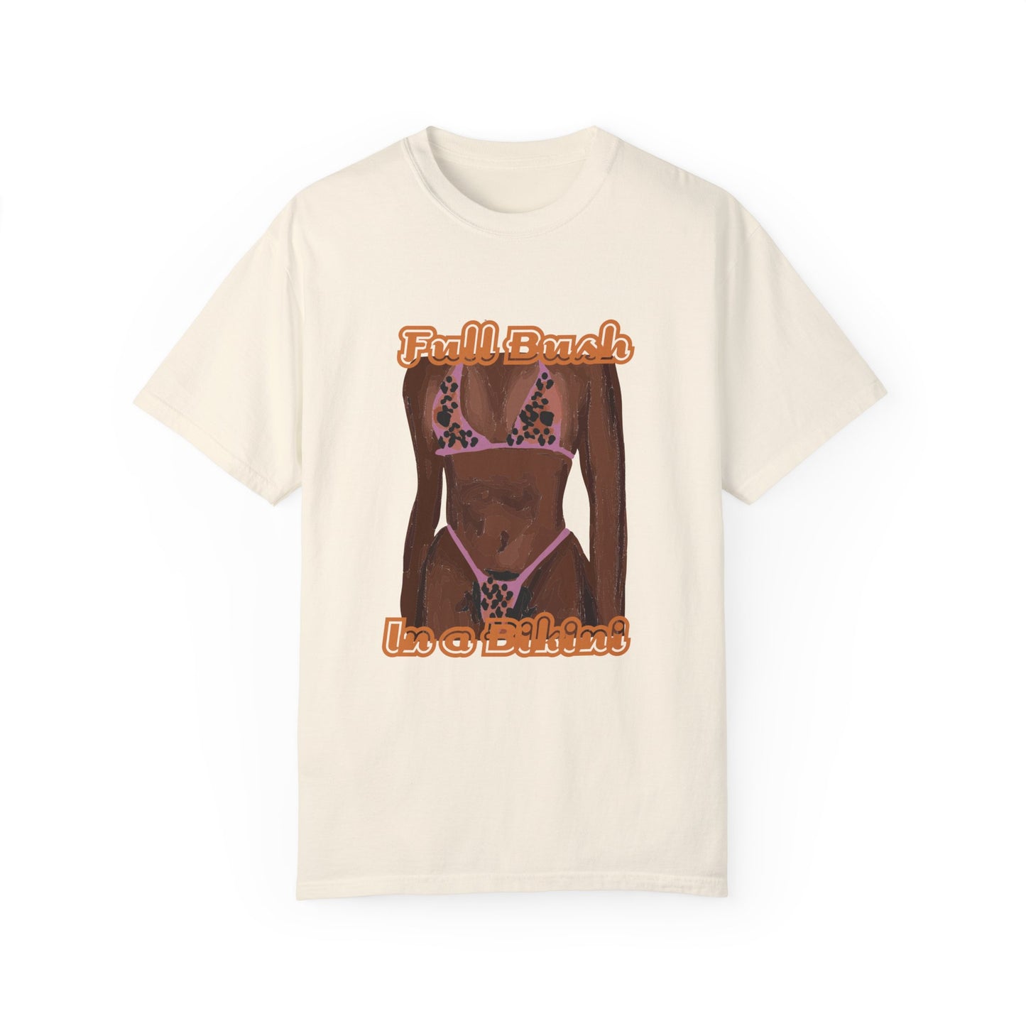 Leopard Bush Summer Boxy Tee