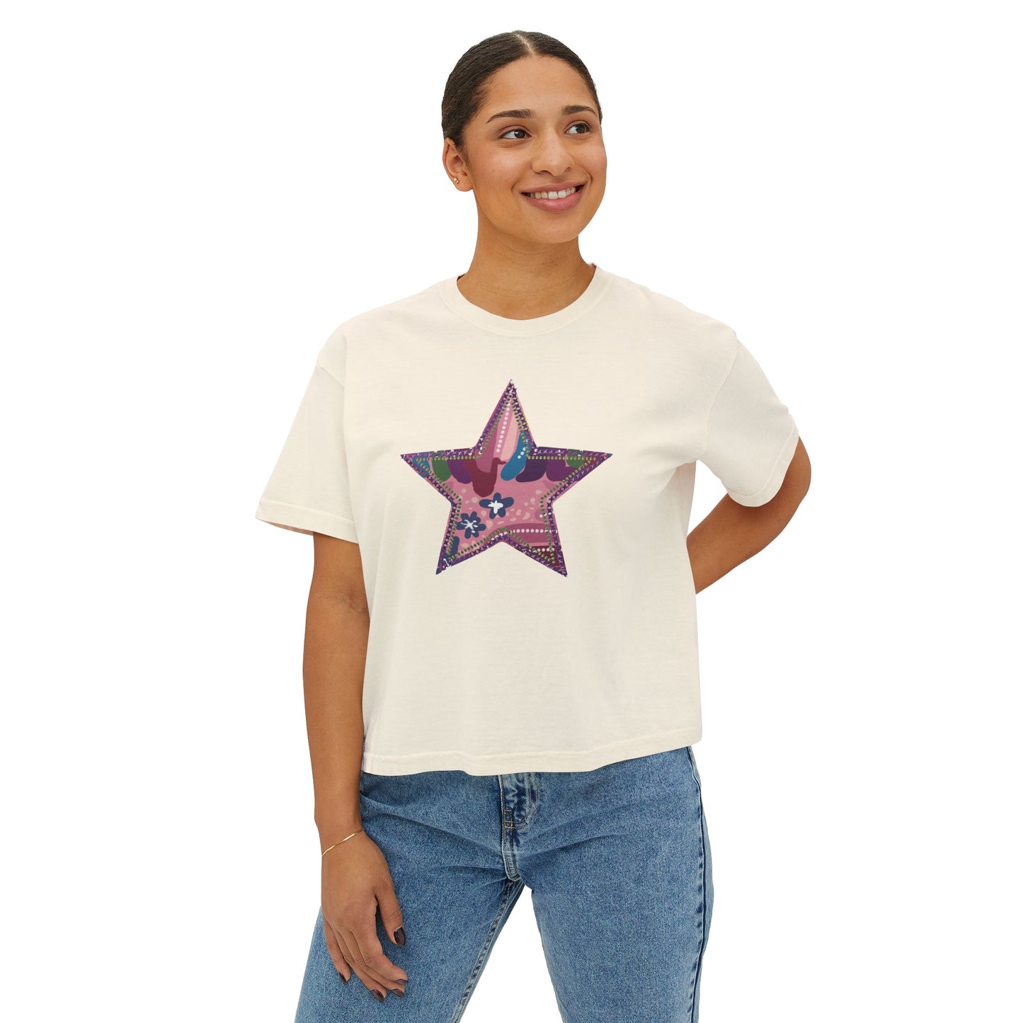 Pinkie Pie Boxy Crop Tee