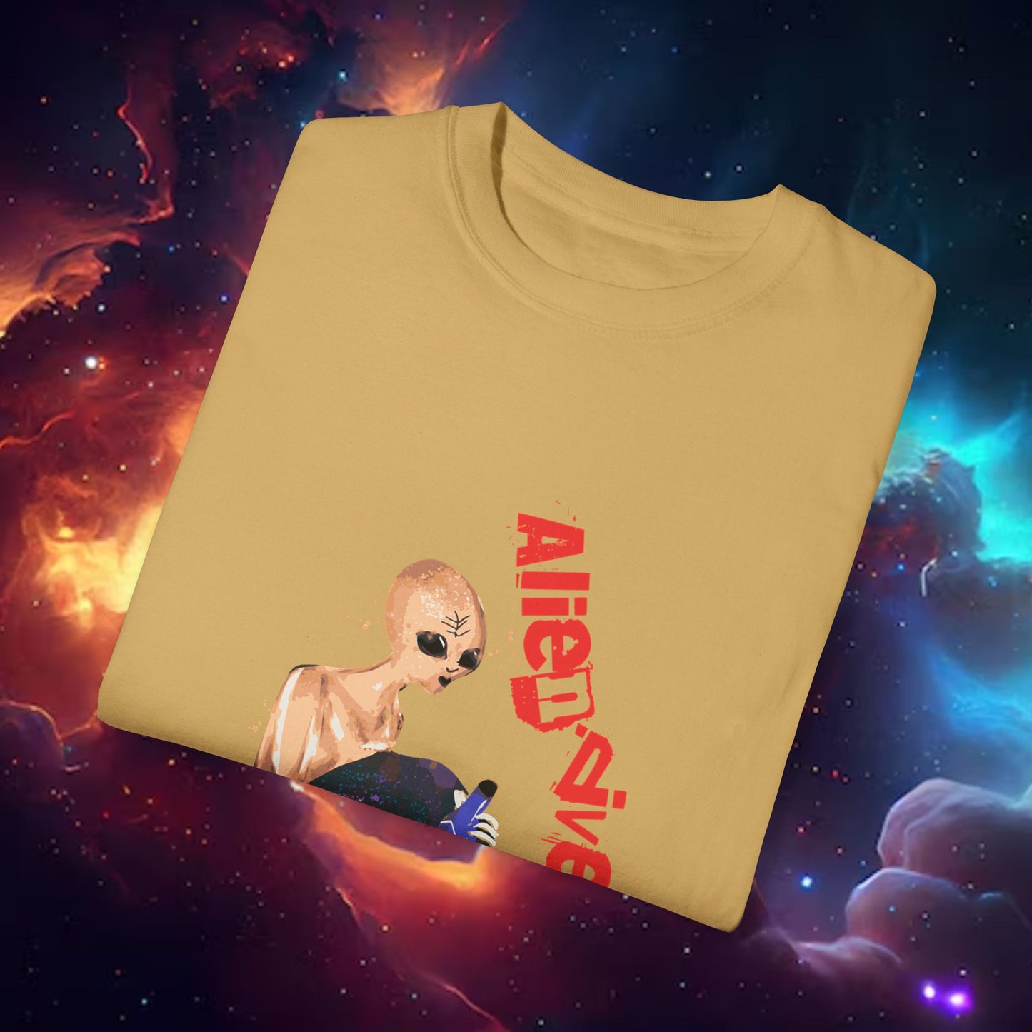 Alien Dive Bar Boxy Tee