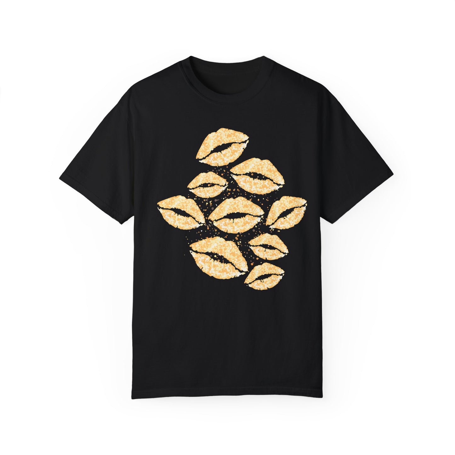 Gold Smooches Summer Boxy Tee
