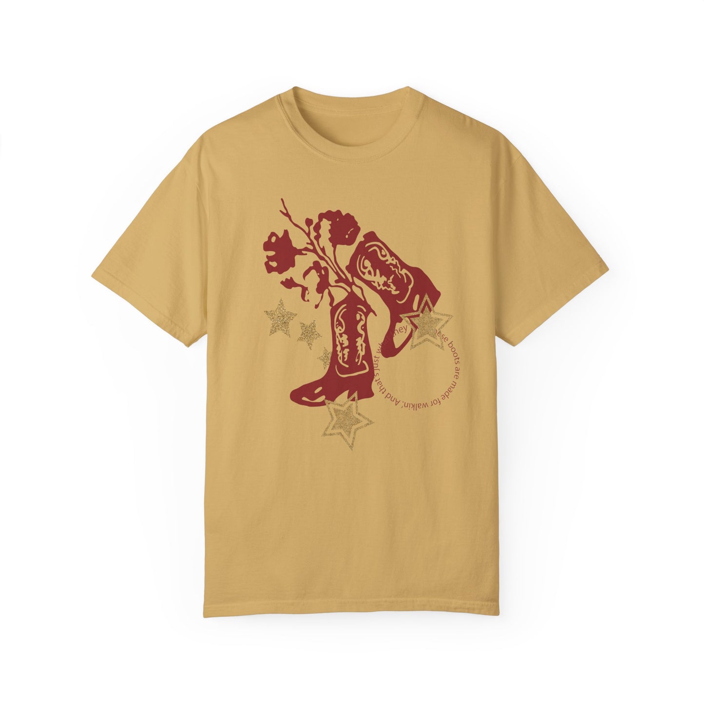 Red Boots Summer Boxy Tee