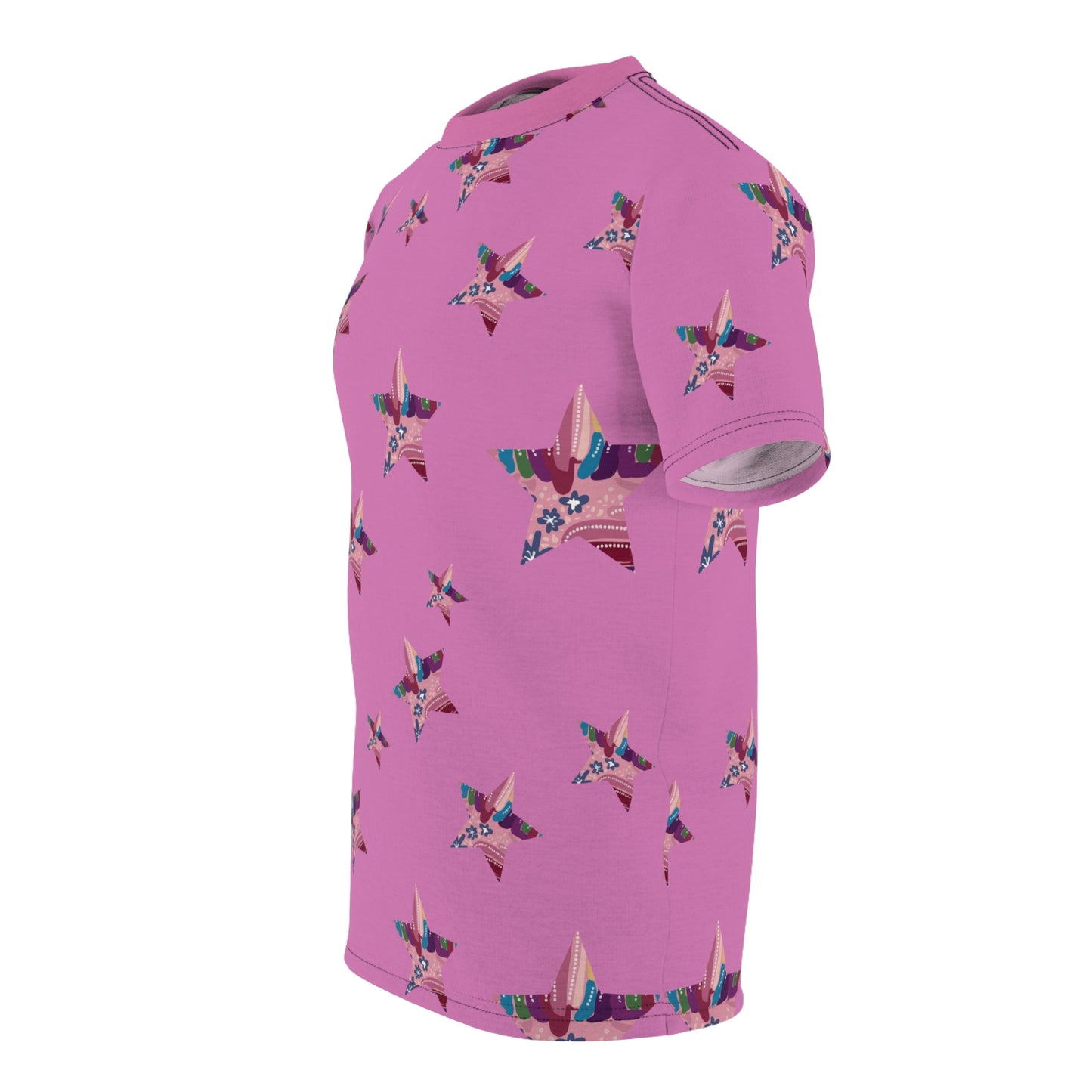 Star Gazer Unisex Tee (Bubblegum)