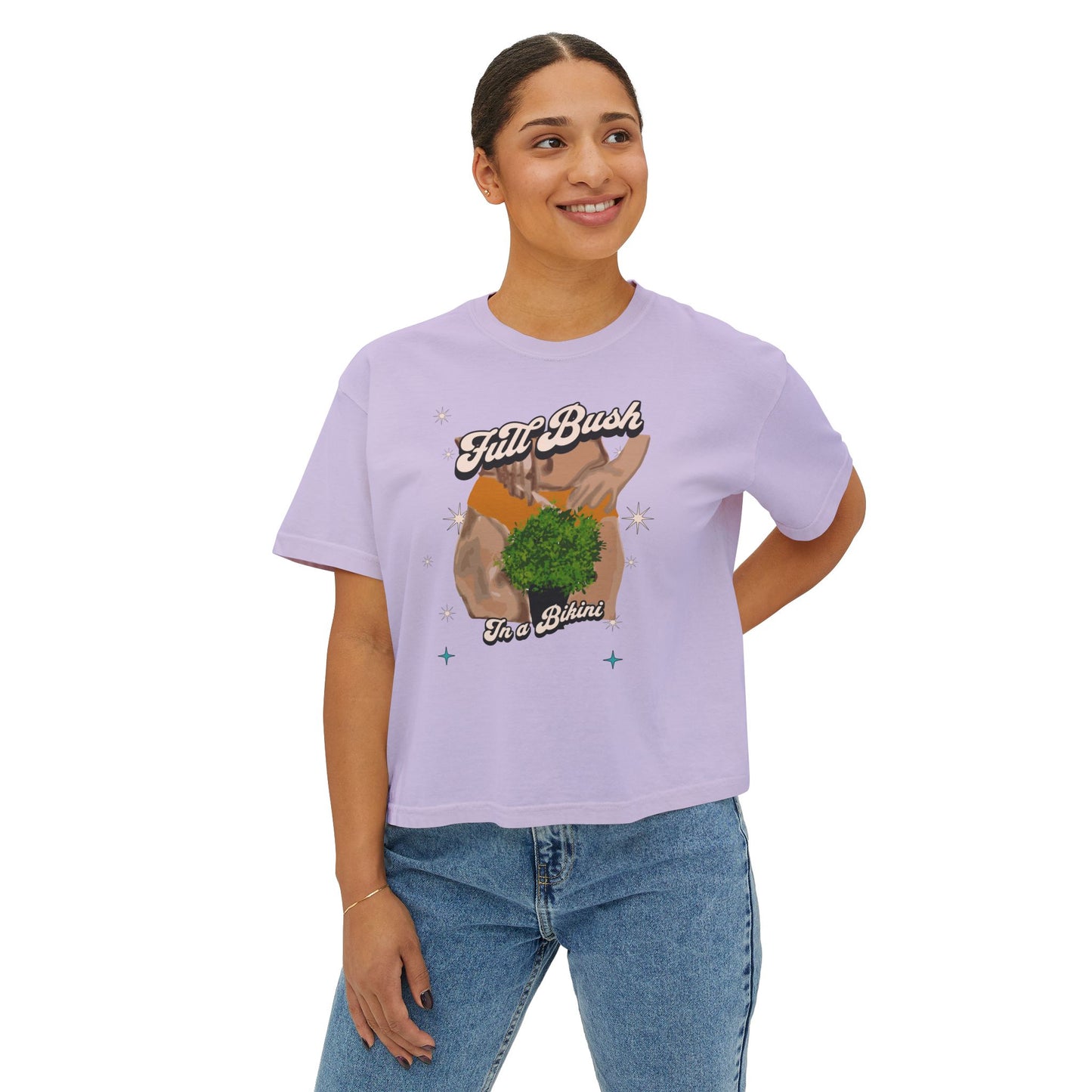 Green Bush Boxy Crop