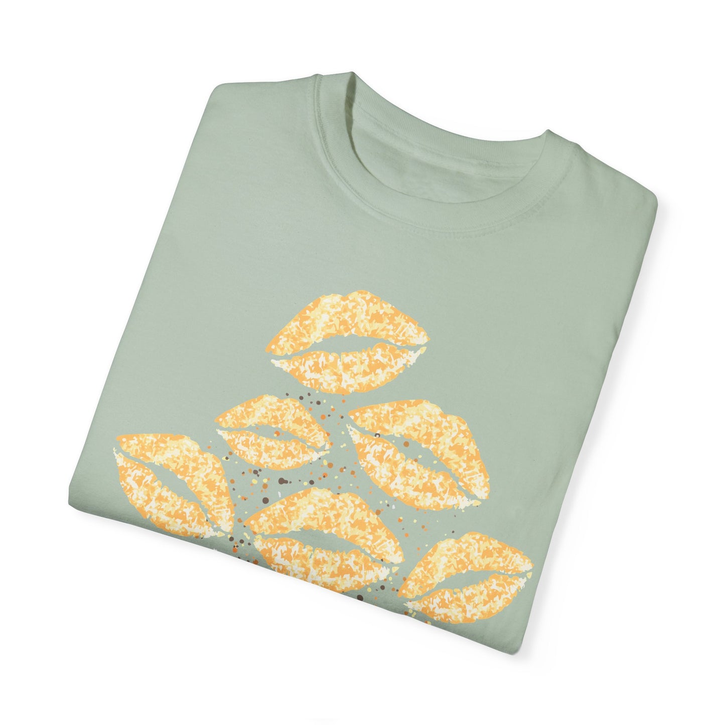 Gold Smooches Summer Boxy Tee