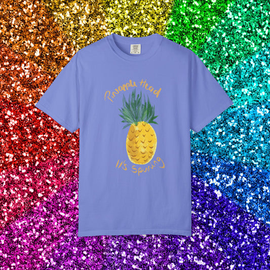 Pineapple Head Boxy Tee