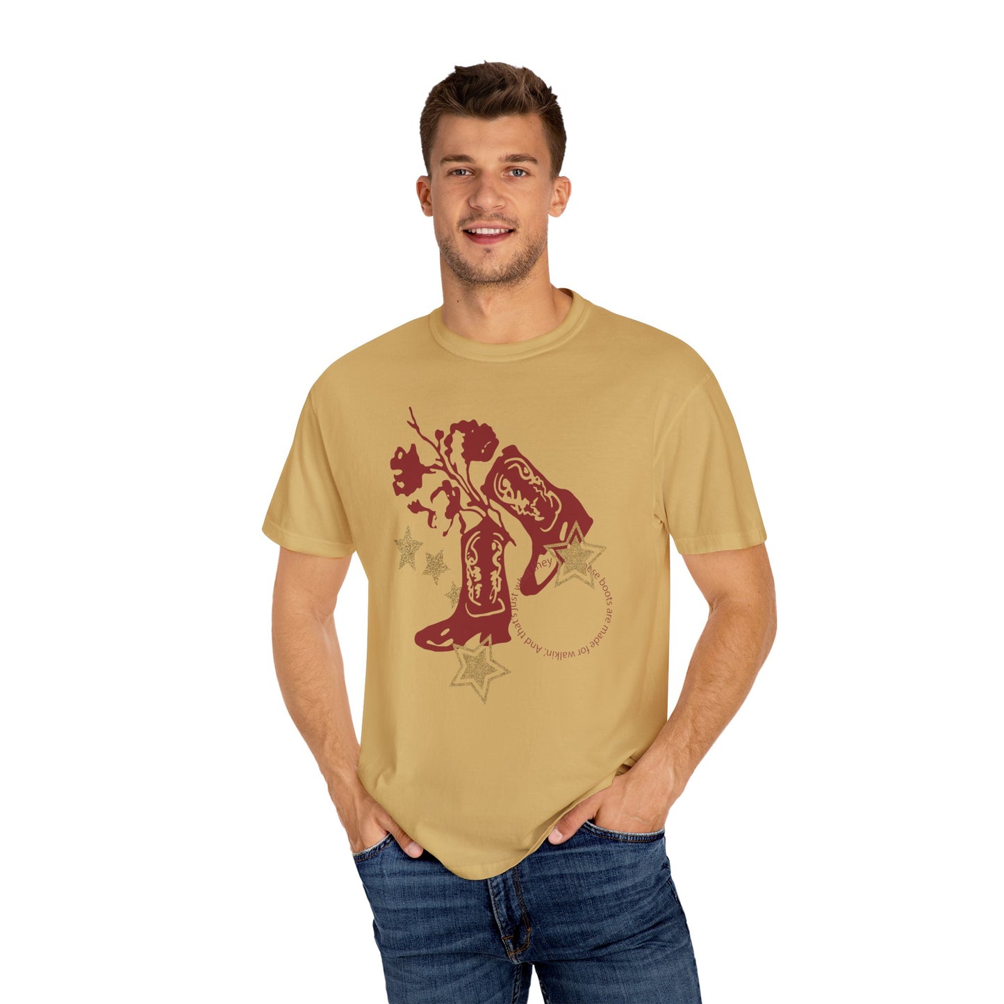 Red Boots Summer Boxy Tee