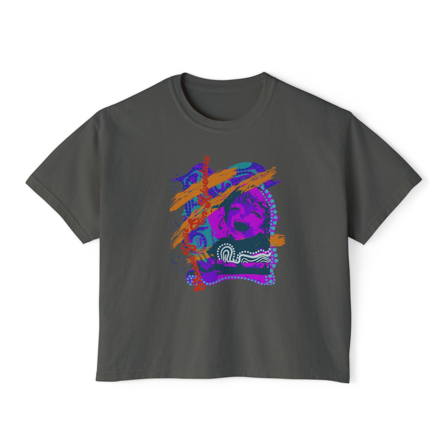 Choose Your Own Adventure Boxy Crop