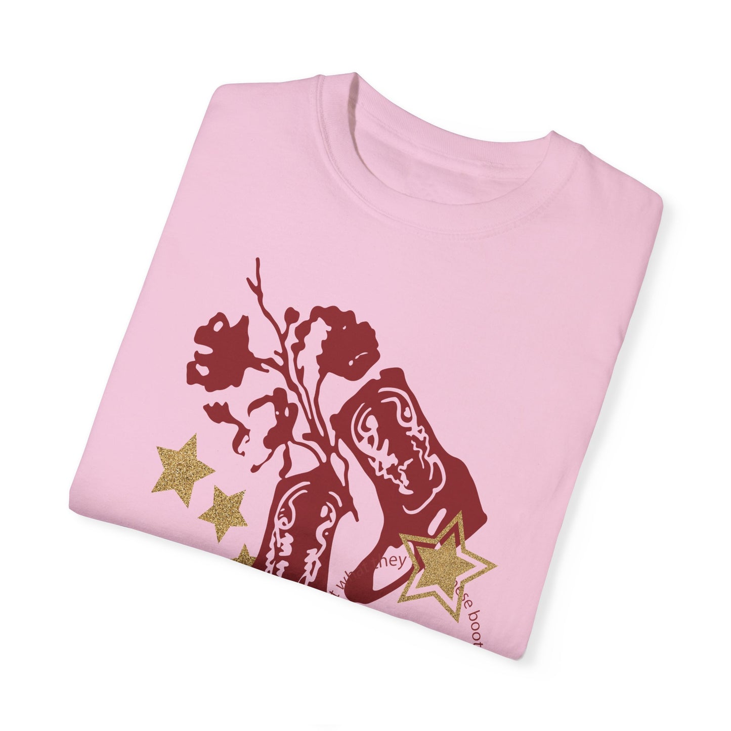 Red Boots Summer Boxy Tee