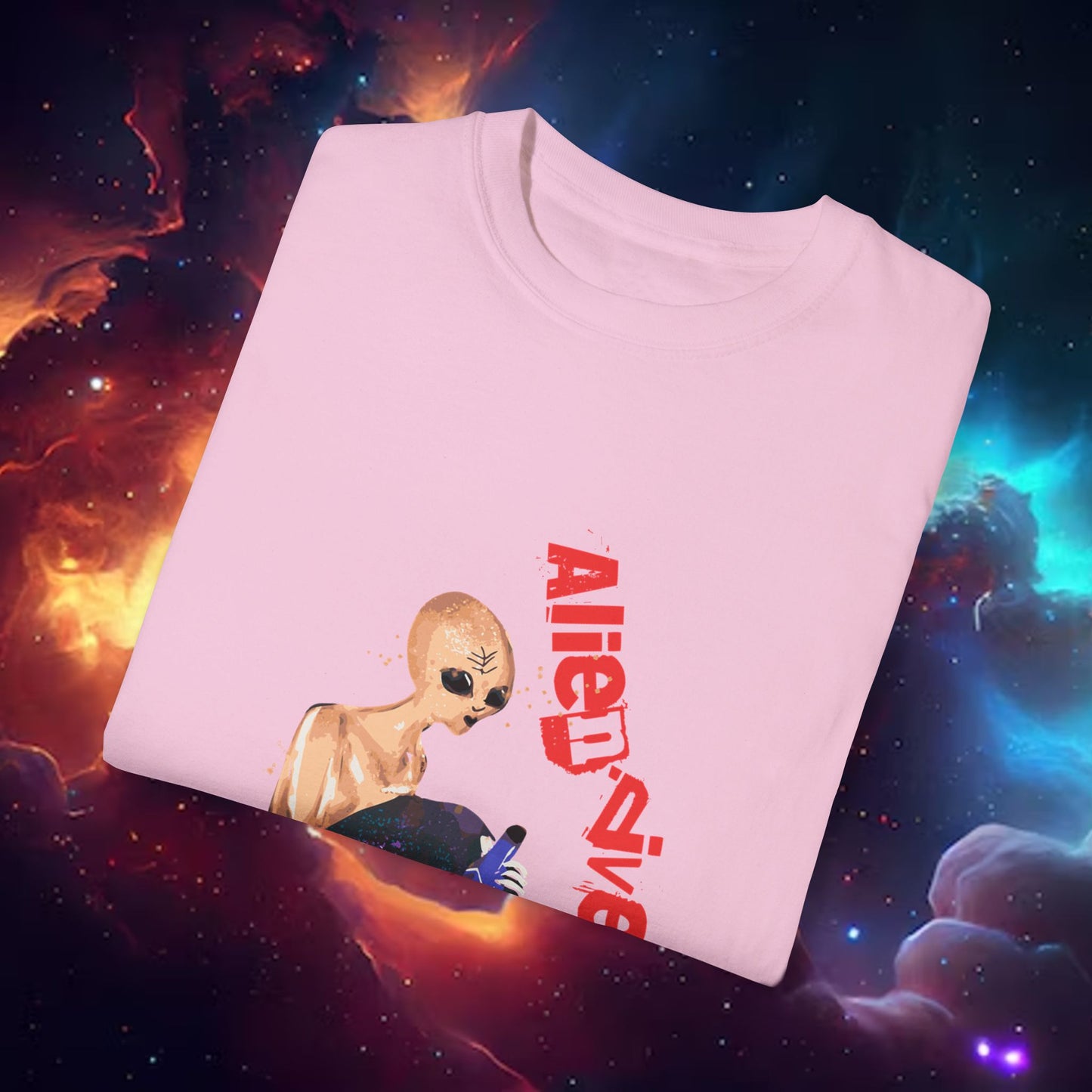 Alien Dive Bar Boxy Tee