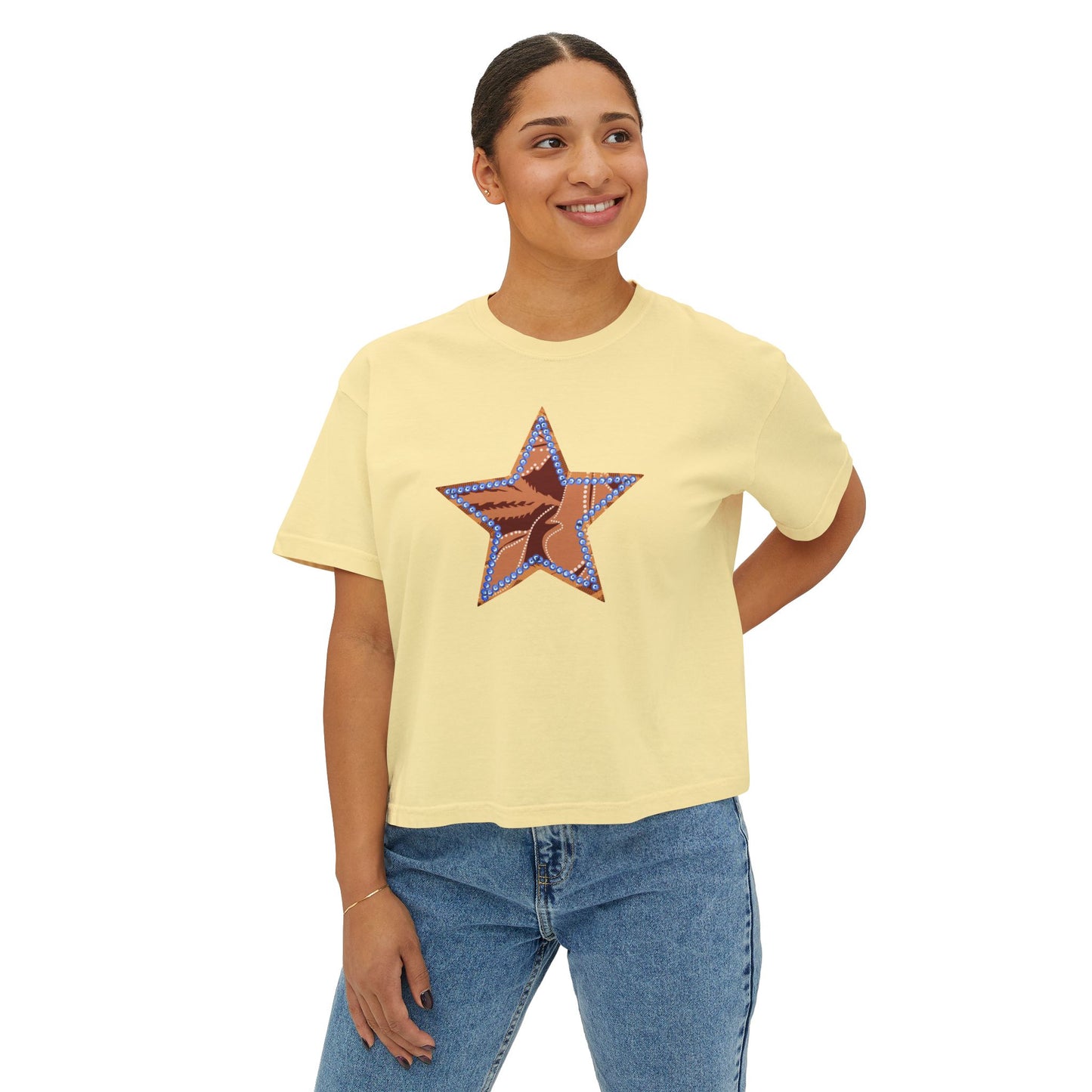 Born This Way Boxy Crop Tee