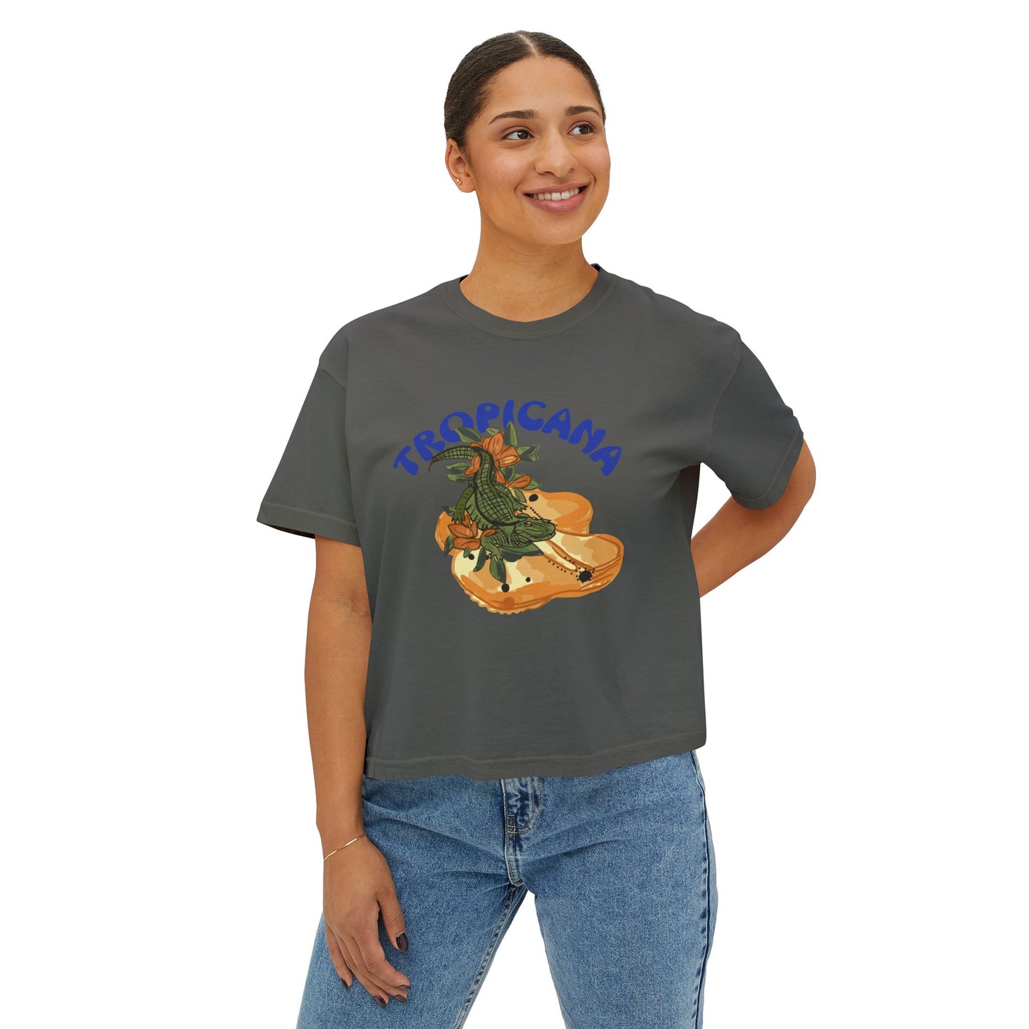 Tropicana Chomp Boxy Crop