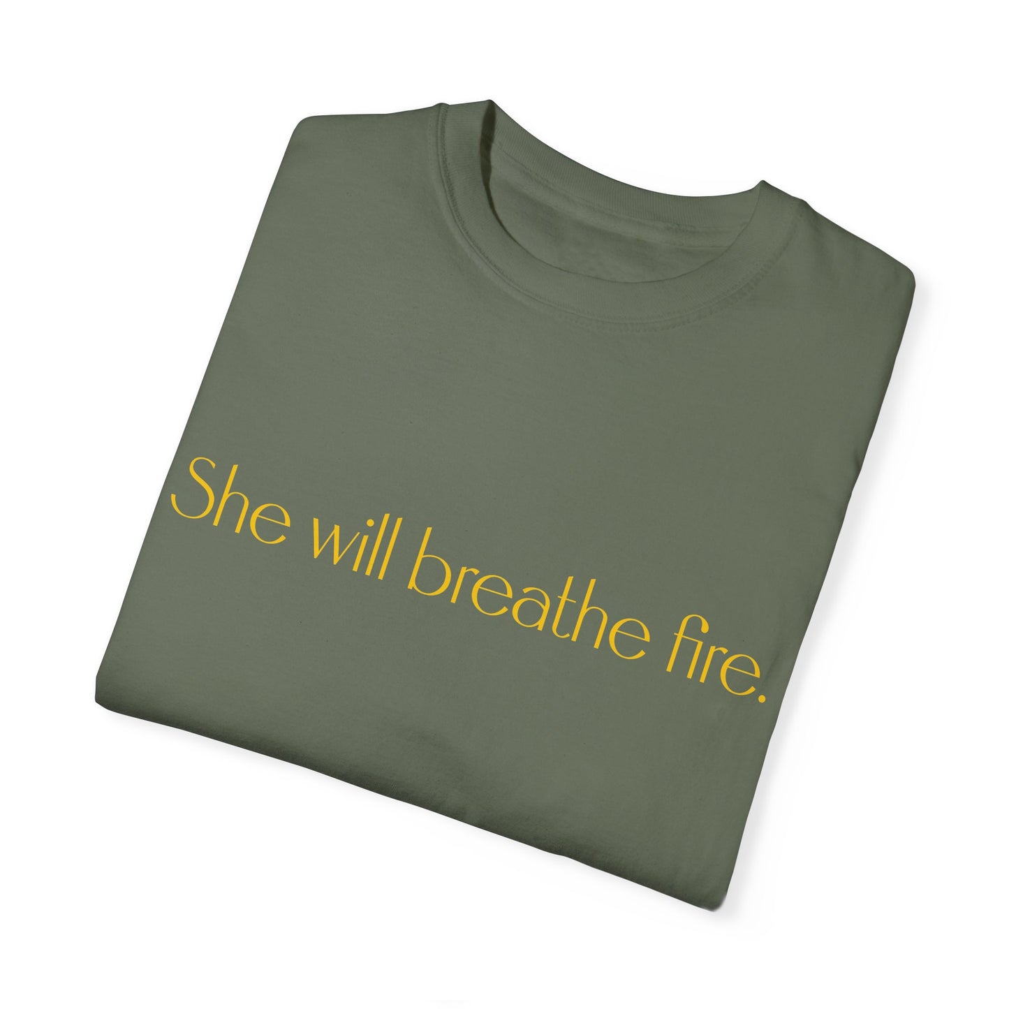 Breathe Fire Summer Boxy Tee