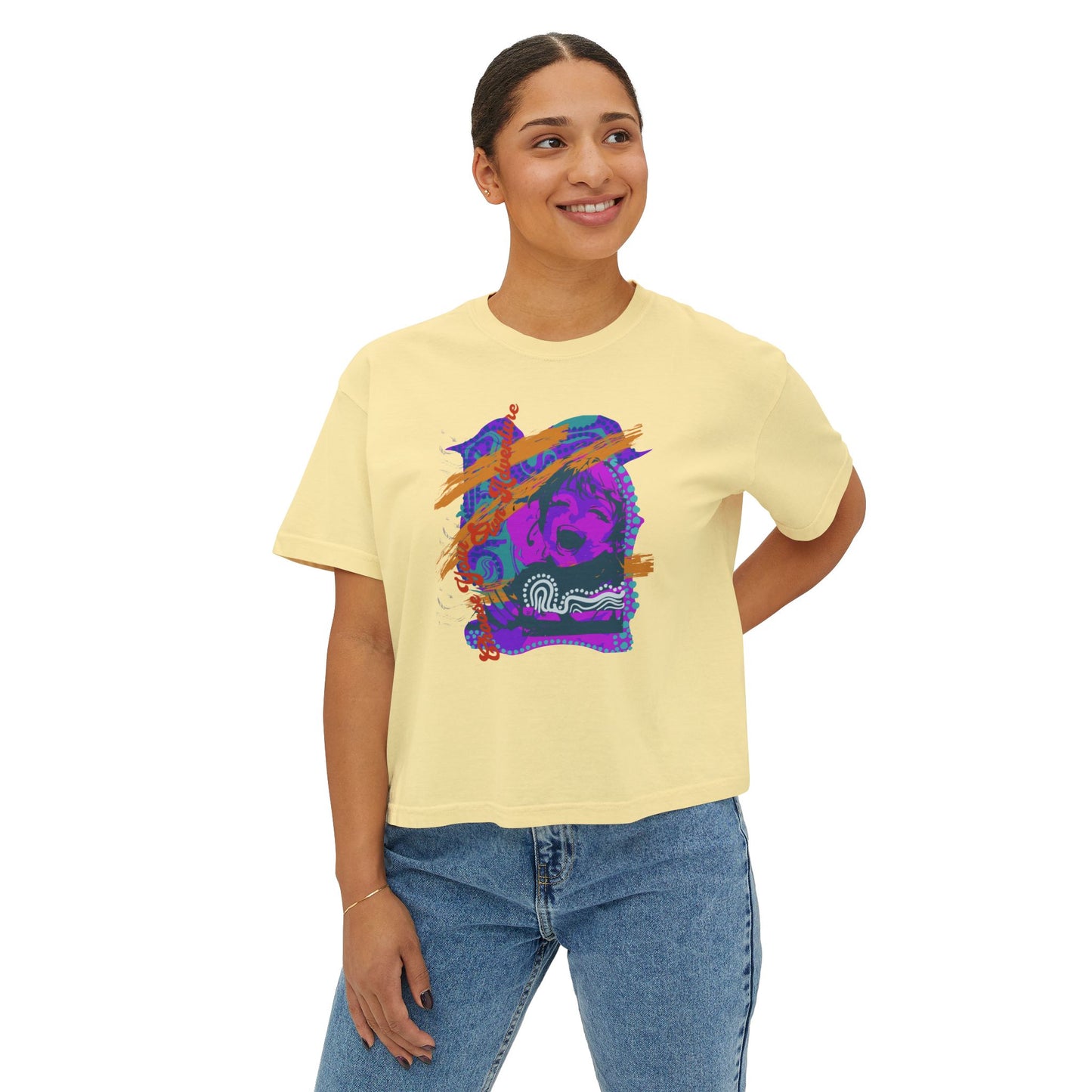 Choose Your Own Adventure Boxy Crop