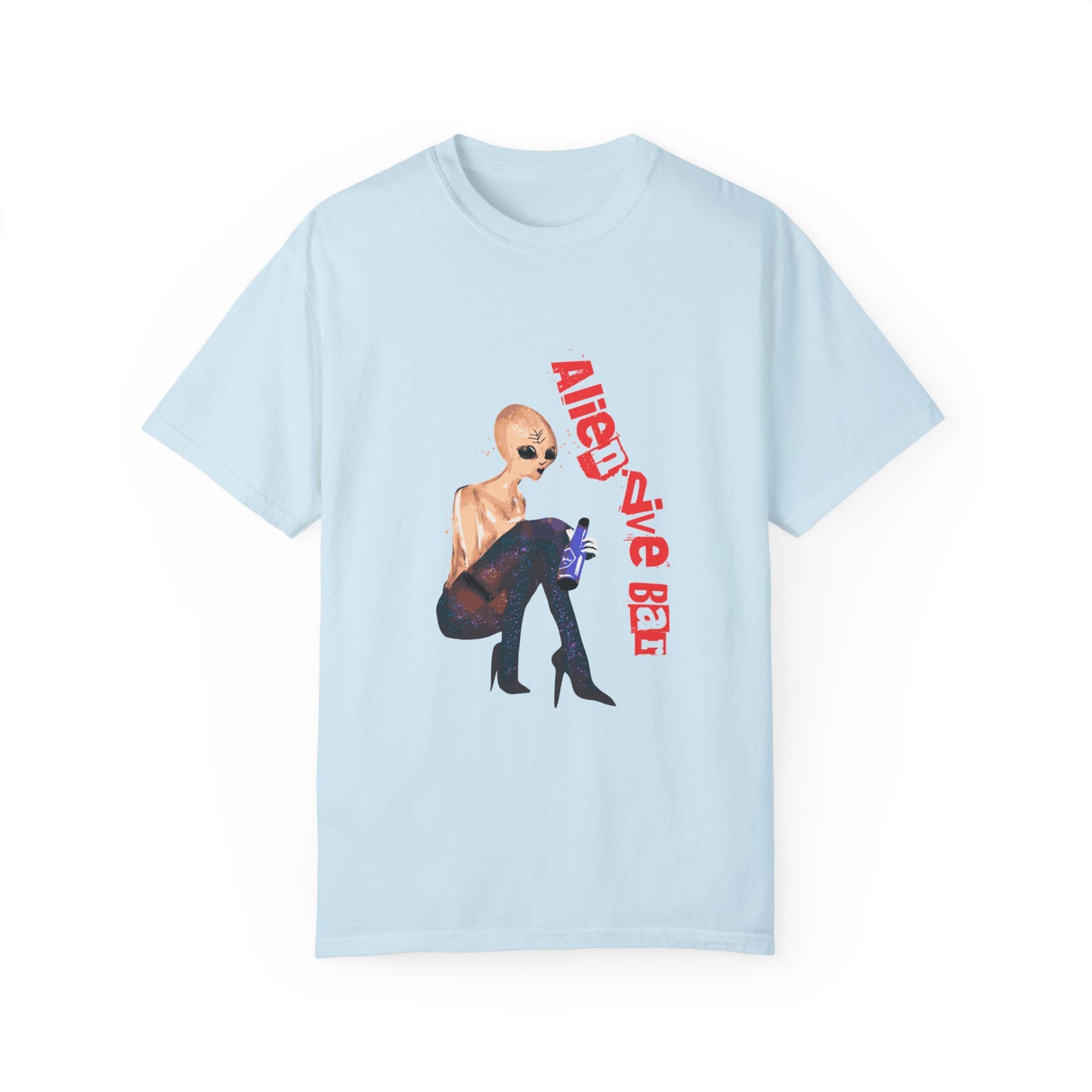 Alien Dive Bar Boxy Tee