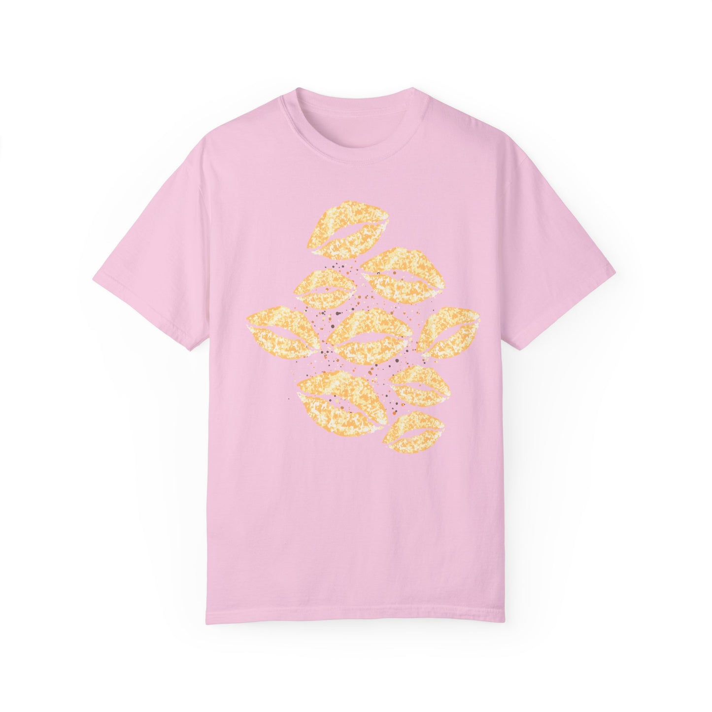 Gold Smooches Summer Boxy Tee
