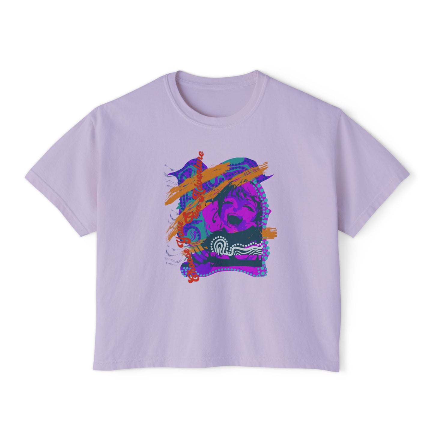 Choose Your Own Adventure Boxy Crop