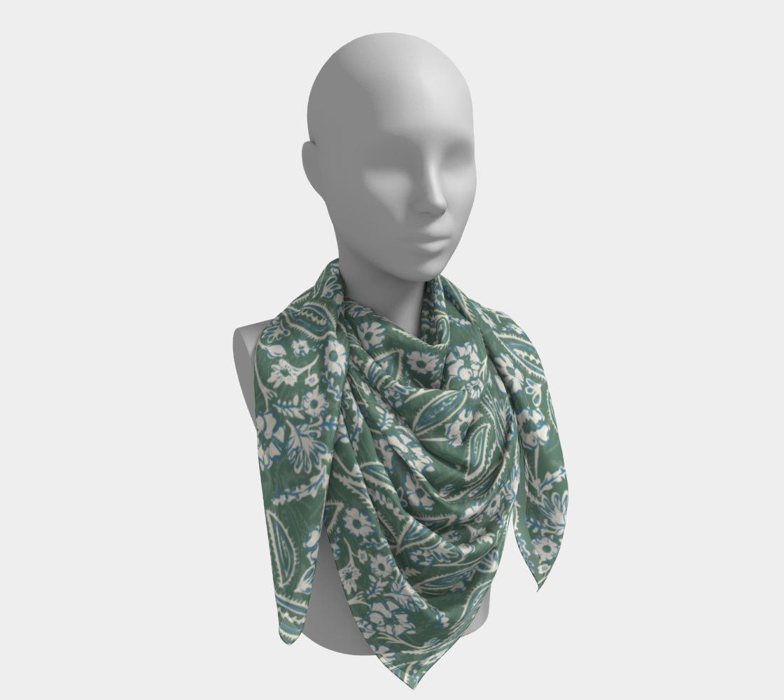 Green Papaya Scarf