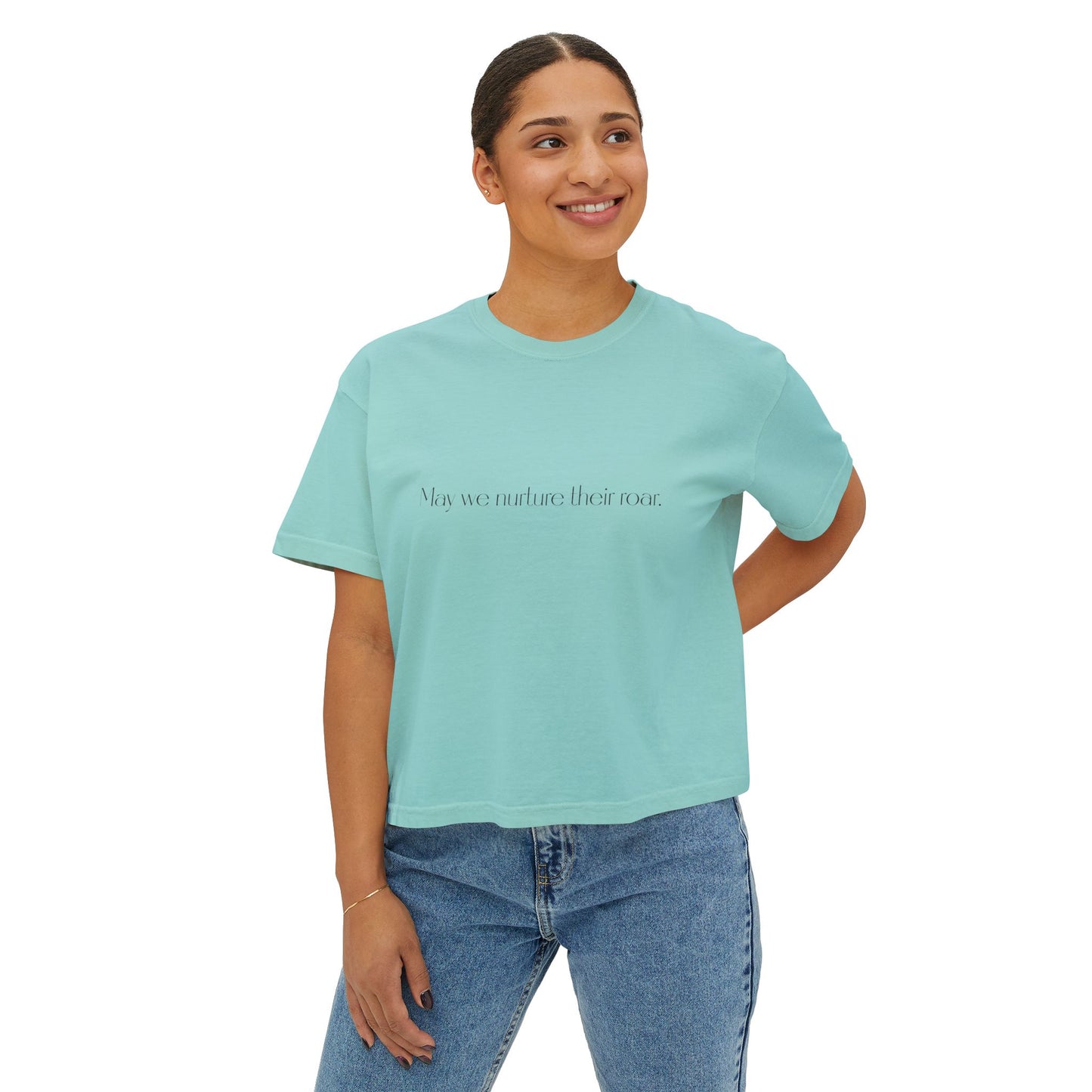 Roar Boxy Crop