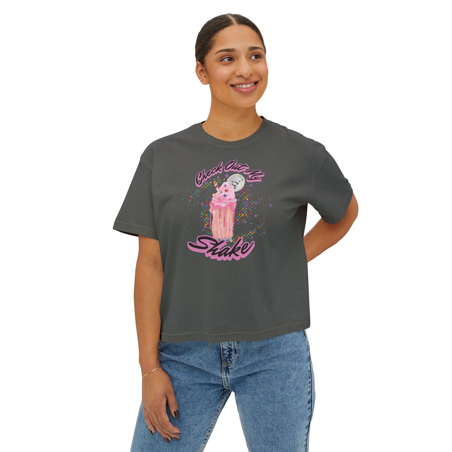 Milkshake Boxy Crop