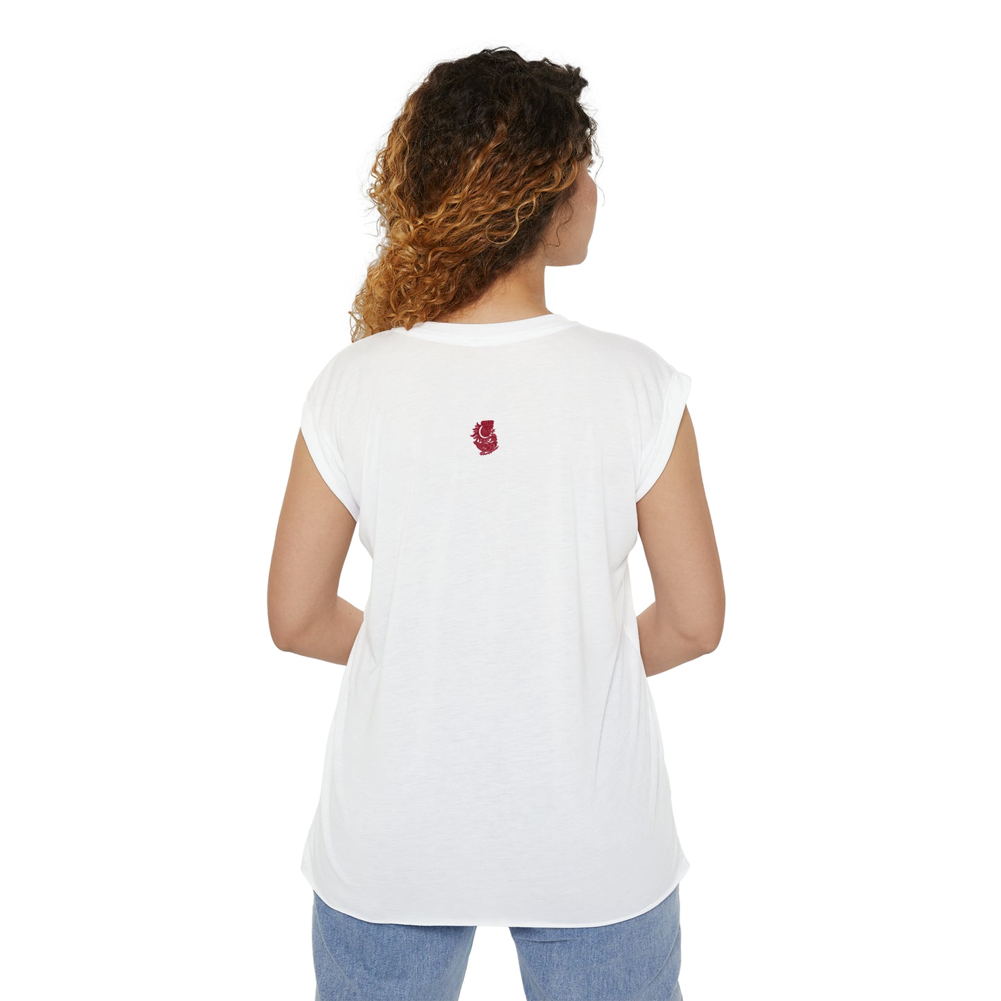All You Rolled Cuffs Muscle Tee