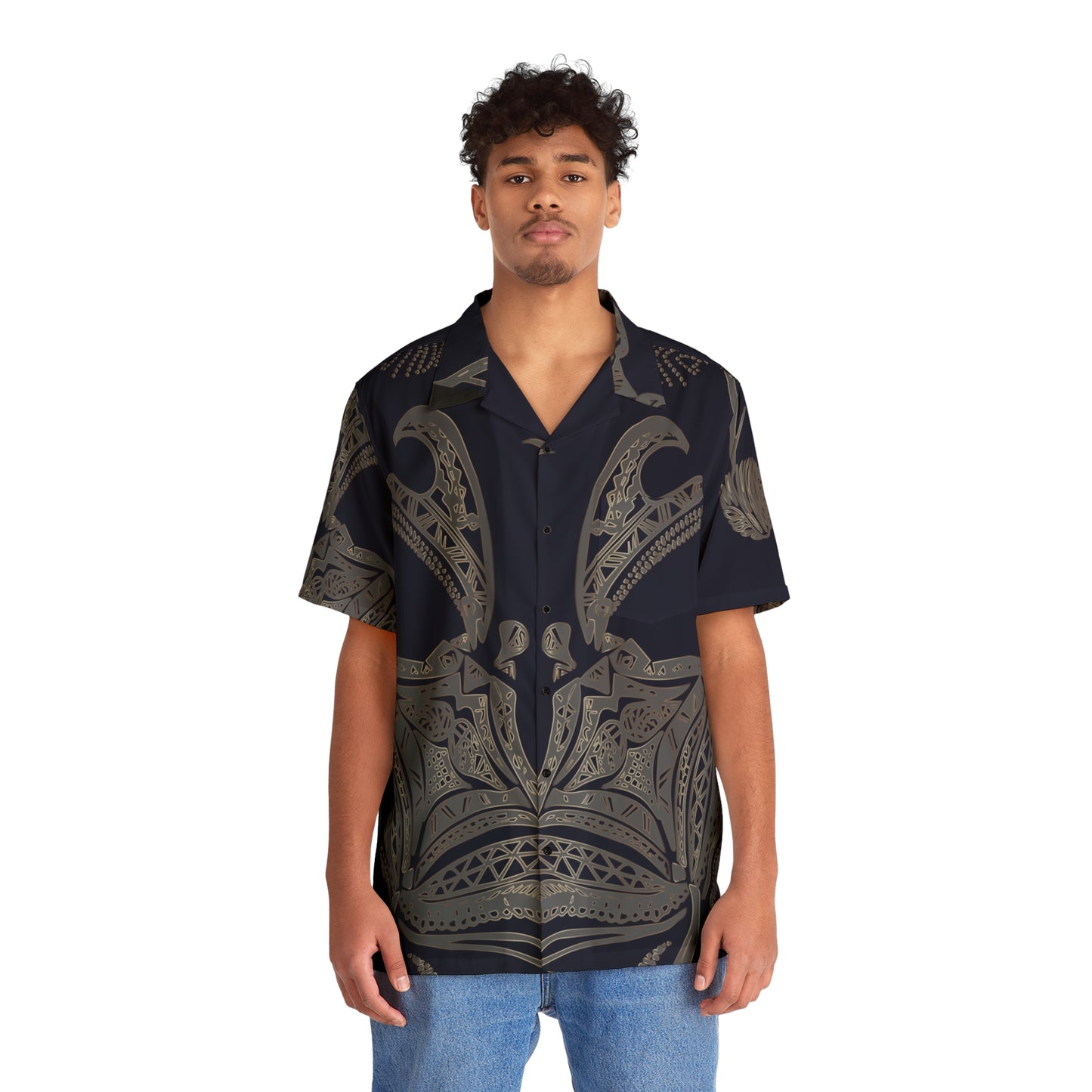 King Ray Men's Shirt (Marine)