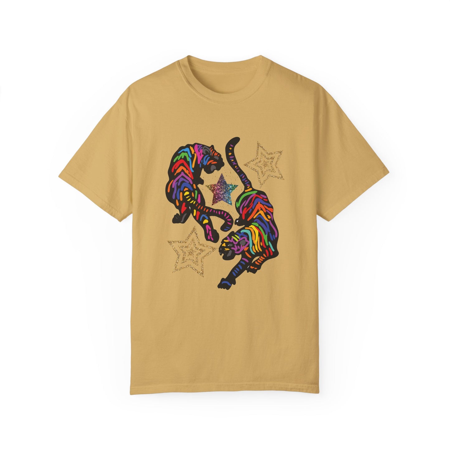 Rainbow Tiger Summer Boxy Tee