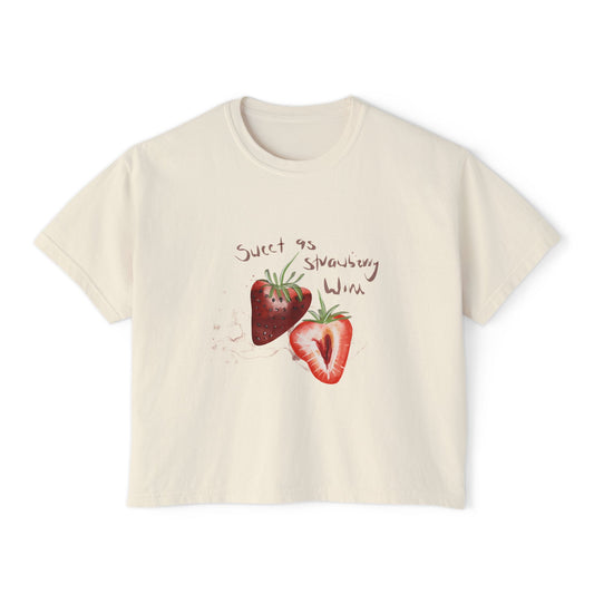 Strawberry Wine Boxy Crop