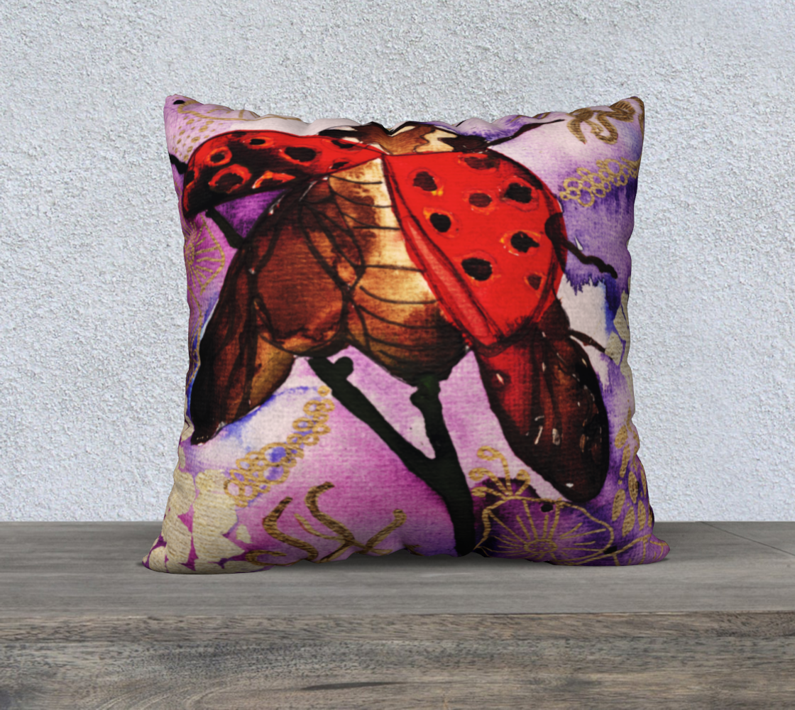 Ladybug Cushion