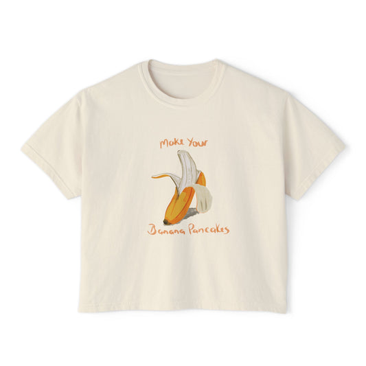 Banana Pancakes Boxy Crop