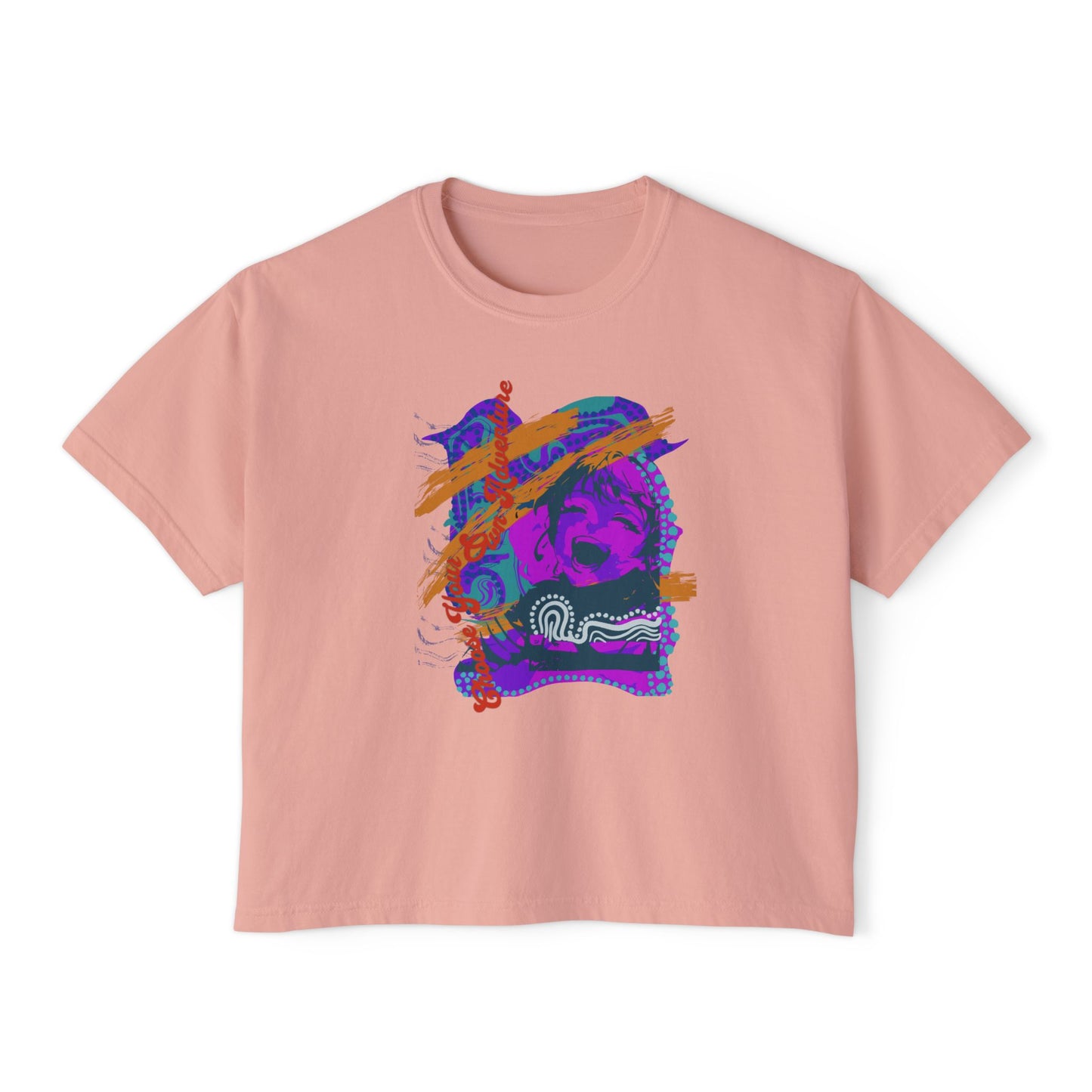 Choose Your Own Adventure Boxy Crop